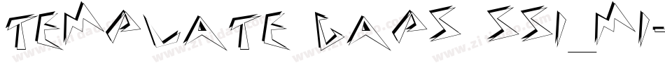 Template Caps SSi_mi字体转换